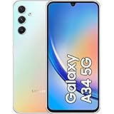 Samsung Galaxy A34 5G Smartphone Android, Display FHD+ Super AMOLED 6.6”, 6GB RAM e 128GB di memoria interna espandibile, Bat