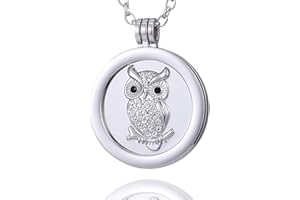 Morella Damen Halskette 70 cm Edelstahl und Anhänger mit Coin 33 mm in Schmuckbeutel