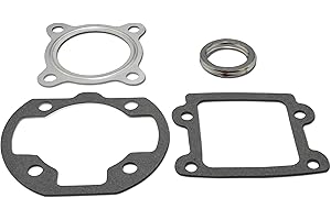Easyboost Kit Guarnizione Motore Testa Cilindro Valvola Lamellare Scarico Marmitta per MBK Booster prima e dopo 2004 Bw's Stunt Rocket Slider Motore Minarelli Verticale