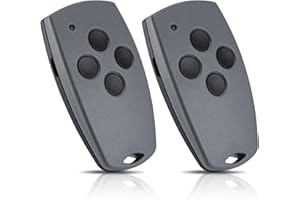 YULISPY Transmisor Manual de Apertura de Puerta de Garaje 868 MHz Compatible con Marantec Digital 304/384 / 302/313 / 321/323 / 131 868 Mando a Distancia 2 Piezas