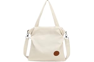 Myhozee Bolsos de Mujer,Bolso Bandolera Mujer Bolso Lona de Hombro Bolso Tote Bolso Shopper Bolso de Mano para Multifuncional