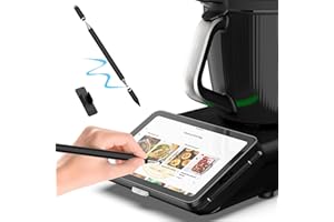 FOREDOO Penna Touch per Thermomix TM7, Penna 3 in 1 per Tablet con Supporto, Magnetica per Thermomix TM7/TM6/TM5, Accessorio TM7 per un Facile Utilizzo dei Display dei Robot da Cucina