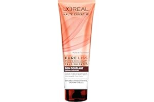 L'Oréal Paris Pure Liss Soin Démêlant à l'Huile de Tournesol - Lissage & Discipline - Cheveux Frisés & Indomptables - 250 ml