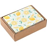 Hallmark Boş kart &ccedil;eşitleri, zarflı 24 kart (narenciye, yeşil bitkiler, Gingham, &ccedil;ilek)