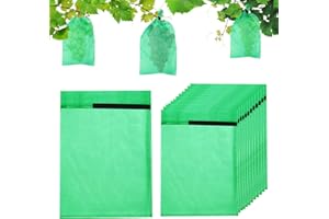 BEIBEIJIA 100 Piezas Bolsas para Uvas en Parra, Bolsas Protectoras para Uvas, Bolsa de Protección de Uvas, für Zum Verhindern Wespen Fruchtfflükt Insekt Vöogel