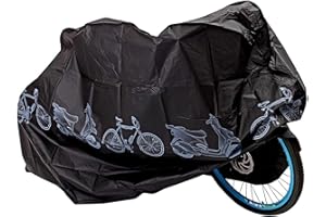 ZYPHONX Bike Cover, Waterproof Bicycle Cover Indoor Outdoor Storage, Anti Dust Rain UV Protection Bicycle Cover/Bike Storage for Mountain Bike, Road Bike, 110 X 200 Cm