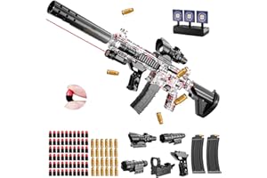 LXWINNER Spielzeug Pistole Kinder, Soft Bullet Toy Pistole,mit Automatischem Auswurf, Soft Bullet Gun M416, Spielzeug-Schaumstoff-Blaster, Spielzeug Pistole für Erwachsene&14+Kindergeschenke