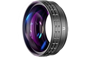 PICTRON Objectif Grand Angle pour Sony ZV1, ULANZI WL-1 Grand Angle 18 mm avec Macro 10X, Objectif auxiliaire 2 en 1 pour Appareil Photo Sony ZV1