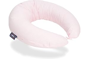 FABSY Cuscino Allattamento per Neomamme, Cuscino Gravidanza Supporto per Sedersi e Dor- mire, Cuscino Neonato Multifunzione, Fodera 100% Cotone Removibile e Lavabile (200 x 70 x 150 cm)