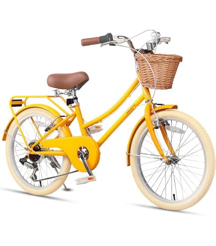 Fahrrad 24 Zoll - Kinderfahrrad Mädchen Jungen - 3-Gang Shimano Schaltung - Gepäckträger