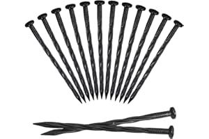 BGCYEGD garden edging,abbcdtt Plastic Edging Spikes,Landscape Edging Stakes Suitable for Paver Edging,Weed Barrier,Turf,Anchoring Spikes Garden Projects(25Pcs)