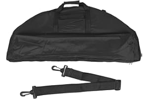 equlup Bolsa para Arco Compuesto, Bolsa De Transporte para Arco De Lona De 95cm/37,4 Pulgadas, Funda para Arco Ligera con Correas Ajustables Y Bolsillo para Flechas