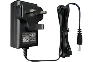 OXZEEWEE 24V 1A 24W 1.8M Long Power Supply Adapter, AC DC Switching Adapter (Input 100-240V, Output 24Volt 1Amp 1000mA), DC 24V 5.5x2.1mm Wall Mount Transformer Charger Plug, UKCA Listed