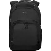 Targus Laptop Backpack, Fits 15-16 Inch Laptop, 25L Capacity, Multiple Pockets, Water Resistant, Black