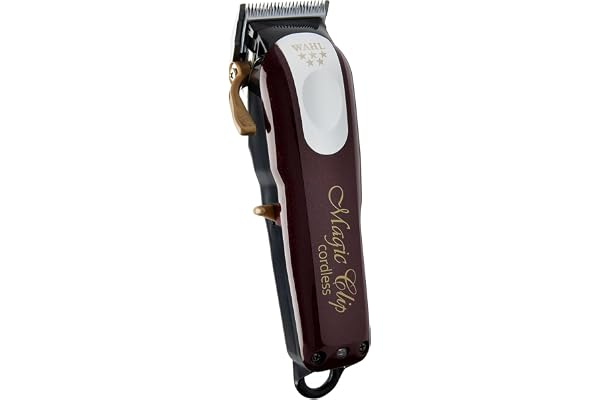 Wahl Cordless Magic Clip - Tondeuse à cheveux pour mélanger, rouge