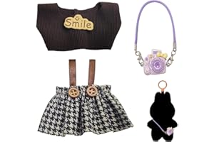 Gxlaihly Vestiti per bambola, Clothes, Accessori per bambole, Vestiti per bambole da 17 cm, Vestiti adatti per il peluche (B13 (Non includere i peluche giocattoli))