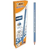 BIC Evolution Triangle, Matite HB2 Con Fusto Triangolare, Mina Resistente ed Antirottura, Prodotte Senza Legno, 12 Unità