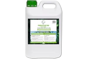 GREEN GOF GREENGOF Purin de Ortiga, 5L. Insecticida, Fungicida, Acaricida para el Control de Hongos y para Corregir la clorosis férrica. Orgánico y 100% Natural. Curativo y Preventivo.