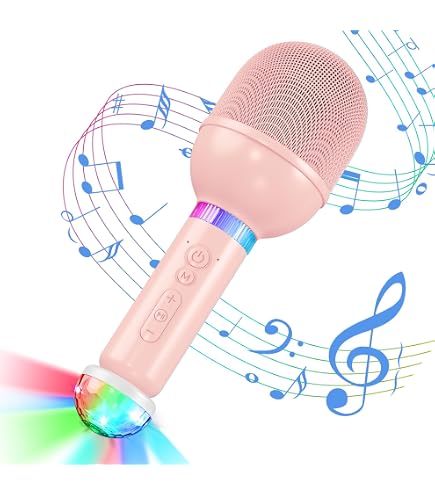 Microphone Bluetooth KIDYWOLF Kidymic Blue - LED, Effets Sonores, 6 Voies - Pour Enfants