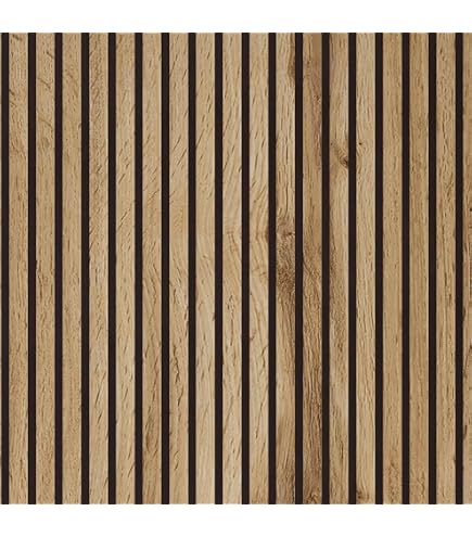 Pannelli 3D Per Pareti Grace Baltic | Effetto Legno In Polistirolo, 120x50x2 Cm | Per Soggiorno, Cucina, Bagno