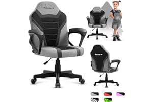 ‎HUZARO huzaro Ranger 1 0 Gaming Stuhl für Kinder Bürostuhl Gamer Chair Schreibtischstuhl ergonomisches modernes Design Armlehnen Sitzhöhenverstellung Gummiräder