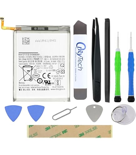 Batteria Per Samsung Galaxy Note 20 5G EB-BN980ABY - 4300mAh, Con Strumenti Di Sostituzione - Foto 9