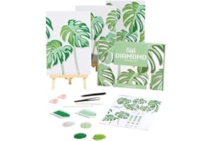 Dabble Diamond™ Premium Diamond Painting Kit for Adults, Crystal Diamond Art on Canvas Frame - Evergreen