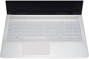 IKAMMO Keyboard ProtectorSkin Cover Compatible HP Pavilion 15.6" 2018 New Series,HP Pavilion x360 15-BR075NR,HP Pavilion 15-BS 15-BW 15-CC 15-CB 15-CD,HP ENVY x360 15M-BP 15M-BQ,17.3"HP ENVY 17M 17-BS(Clear)