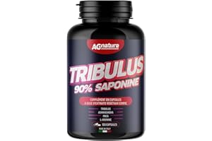 AG nature Tribulus Terrestris Haute Dosage 90% Saponines x Gym - Complément Alimentaire Naturel Homme x Masse Musculaire avec Maca Péruvienne et Ashwagandha