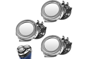 ZYFURN Lot de 3 Têtes de Rechange SH30/SH50/SH52 pour Philips Rasoir Électrique, Lame Tête de Rechange Compatible avec Rasoir Électrique Philips Séries 1000/2000/3000/5000 Modèle AT8xx/AT7xx/PT8xx/PT7xx