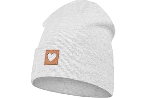 Smarilla Mütze Beanie Mädchen Damen Kinder Übergangsmütze gerippt