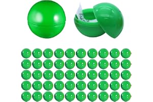 50 st underhållningskulor, lotteribollar, lotteribollar, mini lotteribollar, tomma plastbollar, bingo ritbollar, lotteri för