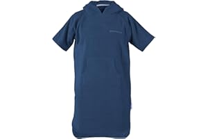 HERDING TOM TAILOR Junior Surf Poncho, 140-158cm, 100% Cotone/Spugna, UNI Blue (Dark Navy)