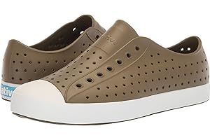 Native Shoes, Jefferson, Kids Shoe, Pigeon Grey/Shell White, 3 M US Little Kid