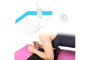 LiangMai 40 cerotti Dexcom G7 impermeabili per sensore Dexcom G7, trasparenti autoadesivi e delicati sulla pelle, 10 giorni, forza adesiva con foro di ventilazione