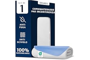 Dreamzie Traverse Letto Anziani, Neonato, Bambini 50 x 70 cm - Assorbente e Impermeabile - Traversine Lavabile per Incontinenza