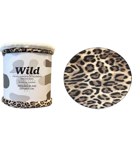 SYTTNUM Coperta con Stampa Leopardata, Leopard Print Blanket, Coperta Stampa Animalier Leopardata, Adatto per Divani Letti e Arredi da Esterno - 150 * 100cm SYTTNUM Coperta con Stampa Leopardata, Leopard Print Blanket, Coperta Stampa Animalier Leopardata, Adatto per Divani Letti e Arredi da Esterno - 150 * 100cm