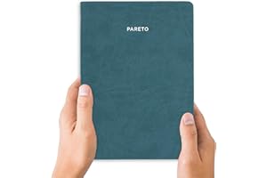 ‎PARETO Pareto Planer 2024 – Perfekt organisiert Ziele erreichen, Produktivität steigern, gute Gewohnheiten entwickeln | Buchkalender 2024, Wochenplaner, Tagesplaner, Erfolgsjournal, Organizer | Petrol