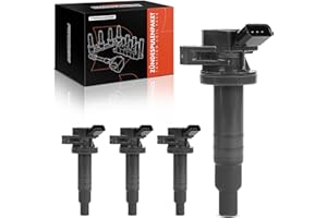 Frankberg 4x Bobines d'allumage Compatibles avec C1 1.0L 2005-2014 C1 II Cuore Sirion 107 108 Justy IV A.u.r.i.s Avensis Aygo Celica Corolla MR2 III Yaris Essence Remplacer# 90919-02239