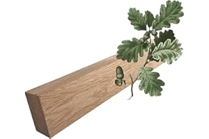 ARMLAZER Pezzi di Quercia Piallati su Quattro Lati, Pezzo Grezzo di Rovere per la Creativita, Materiale per Una Fresatrice CNC, Legno per Realizzare Manici di Coltelli (4 pezzi 30x50x300)