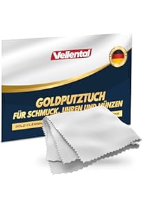 Prasacco 3er Set Silberputztücher - Schmuckreinigungstuch 30x25cm Für Silber, Gold & Mehr
