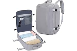 VMIKIV für Easyjet Handgepäck 45x36x20 Reiserucksack Handgepäck Flugzeug Klein Handgepäck 45 X 36 X 20 Cm Rucksack mit Schuhfach für Weekender Kurze Tirp,mit Laptopfach
