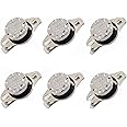 WWZMDiB 6-Pack KSD301 150°C/302℉ Thermostat Thermal Control Switch 250V 10A NC Normally Closed Temperature Switch
