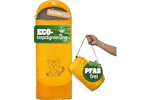 outdoorer Śpiwór dziecięcy Dream Express – śpiwór dla dzieci, z podszewką bawełnianą