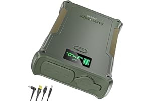 EASYLONGER ES400 AIR CPAP Battery, 40000mAh/148Wh CPAP Battery Pack for Camping, 12V 24V CPAP Power Supply, CPAP Battery for ResMed AirMini/AirSense 10/ AirSense 11/ AirCurve 10/ Philips DreamStation