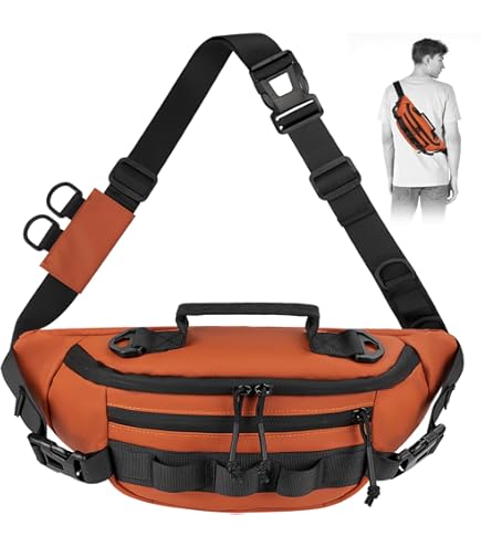 Marsupio Abu Garcia Per Pesca - Nero/grigio/rosso, Con Scatole Per Attrezzatura, Taglia S