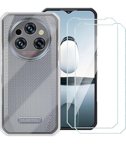 ZXLZKQ per IIIF150 B1 PRO Cover + Vetro Temperato Pellicola Protettiva, (6.5) Trasparente Magro Silicone Antiurto Morbido TPU Bumper Case Custodia per IIIF150 B1 PRO - WMA8