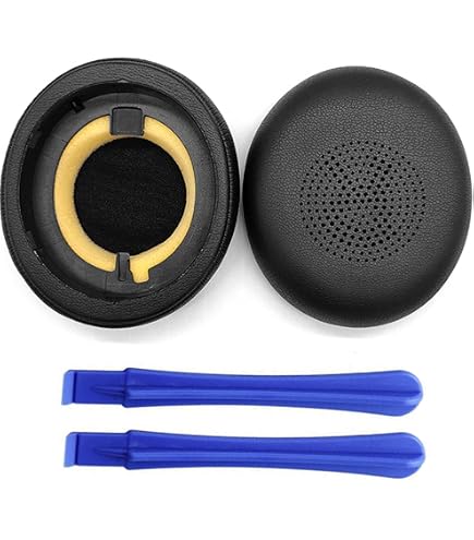 Ersatz-Ohrpolster Für Jabra REVO Wireless – Memory Foam Mit Proteinleder