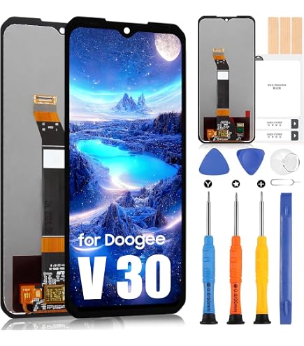 LADYSON Schermo LCD per Doogee S41 LCD Digitizer Touchscreen in vetro
