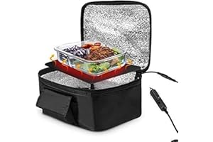 LADIESHOW Les-Theresa Forno Microonde Auto, Forno Microonde per Auto Forno Microonde da Auto, Spina Accendisigari Auto 12V, Adatto per il Caravanning, il Campeggio, l'Ufficio e i Lavori all'Aperto